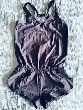 Lululemon black Runsie Romper